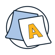 Grades and assignments icon