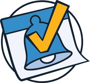 School events calendar icon