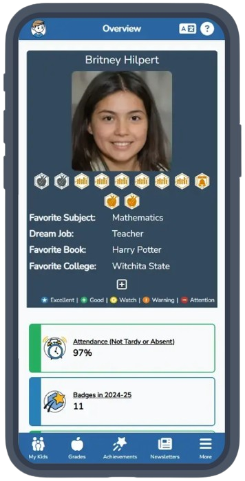 How's School Going student profile preview